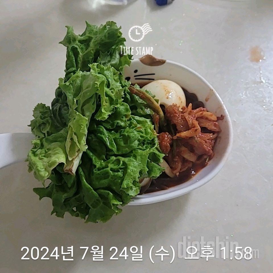 7일 하루 1끼 야채먹기430일차 성공!