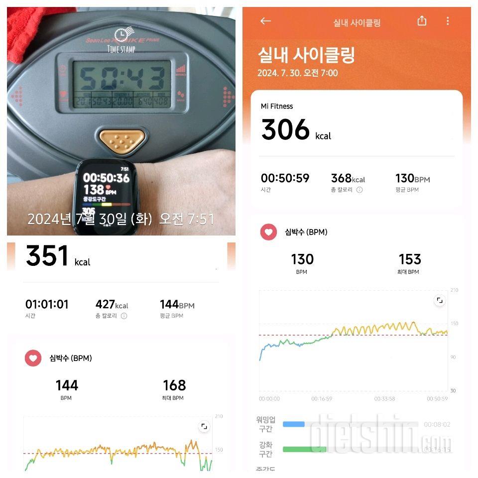 30일 유산소 운동32일차 성공!