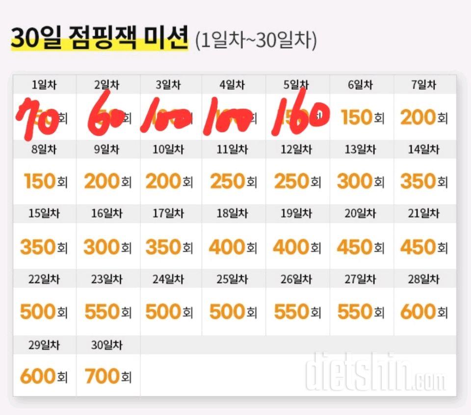 30일 점핑잭38일차 성공!