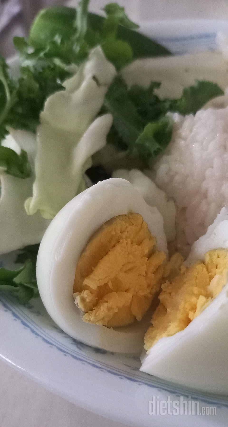 나의 아점 입니다🍚🥚🥬🐔🐓