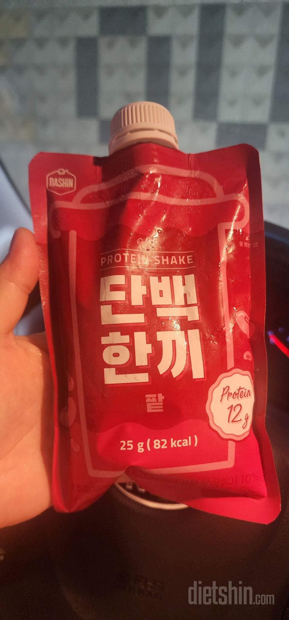 팥맛부터 먹어보고 바나나 먹어봤는데