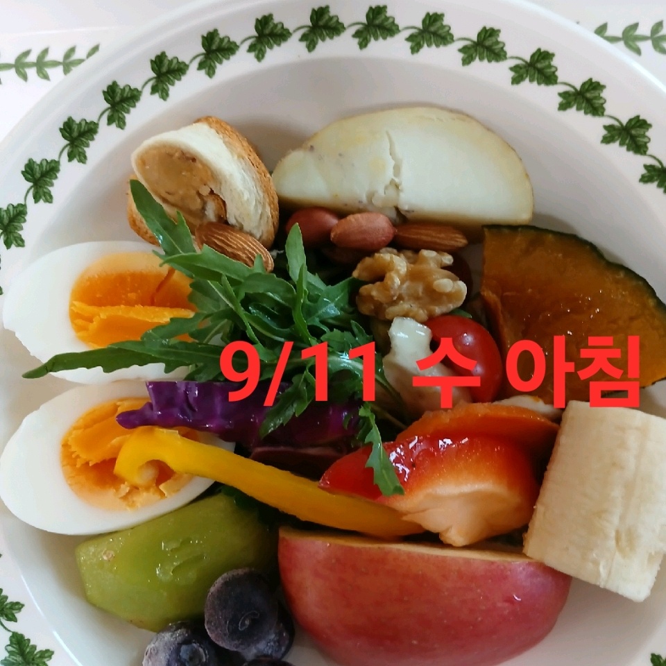 09월 11일( 아침식사 )