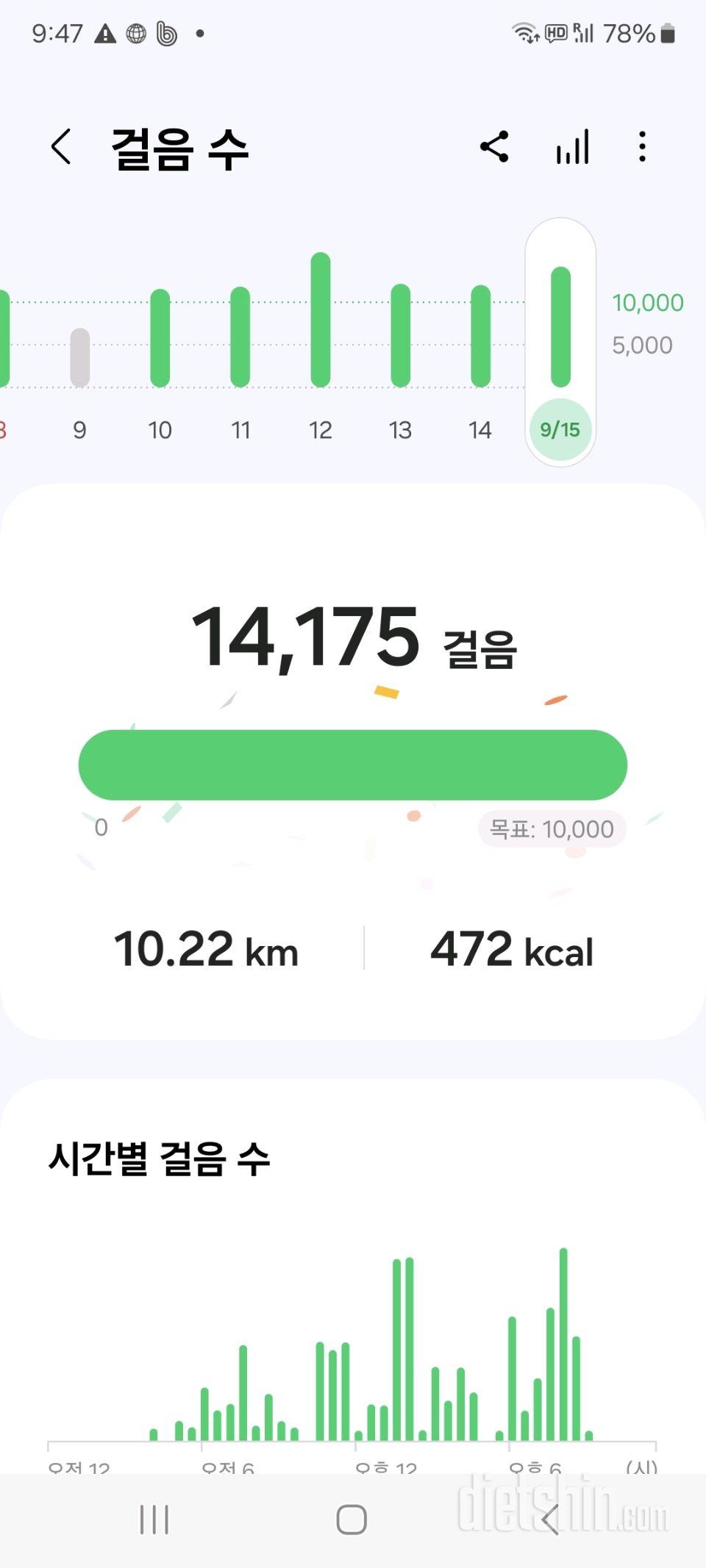 30일 만보 걷기42일차 성공!