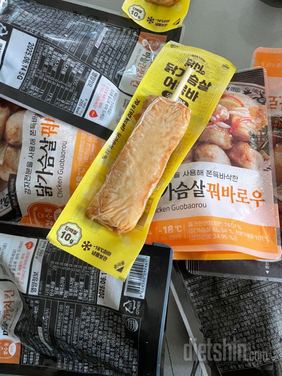 꿔바로우가 저번에 시켰을 때 맛있어서