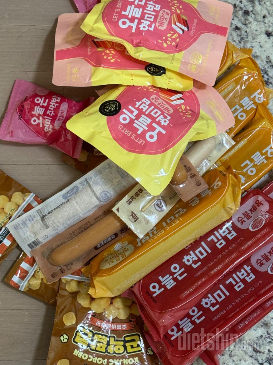 재주문!! 냉동실이 꽉차니까 든든해요