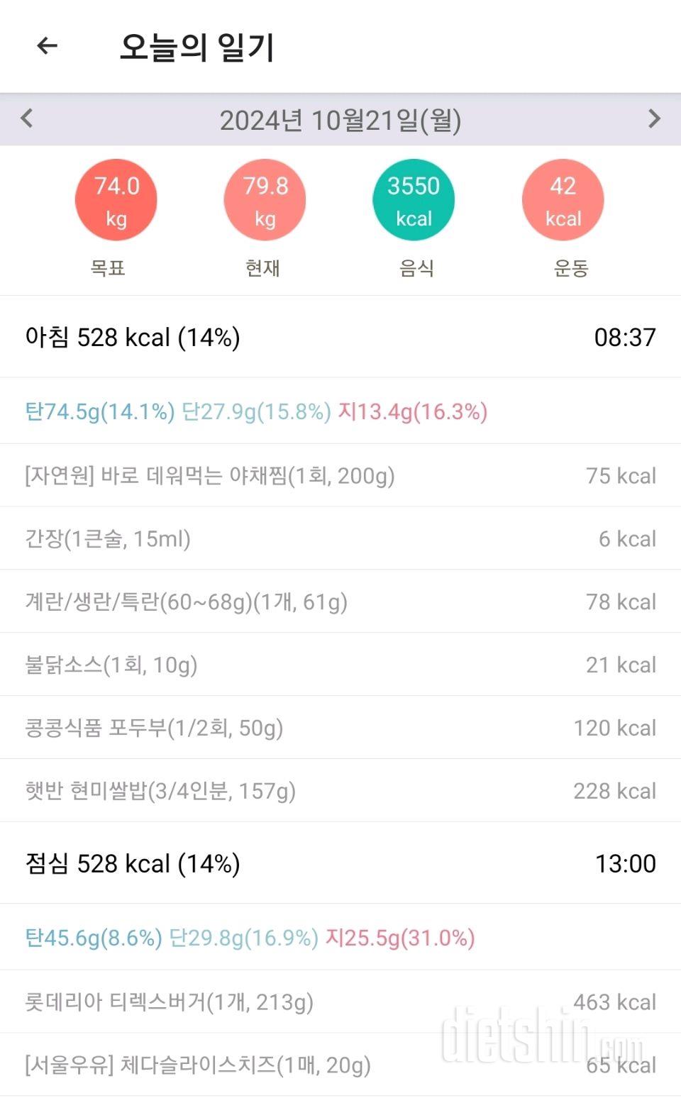 10월 20~22일 폭식한날