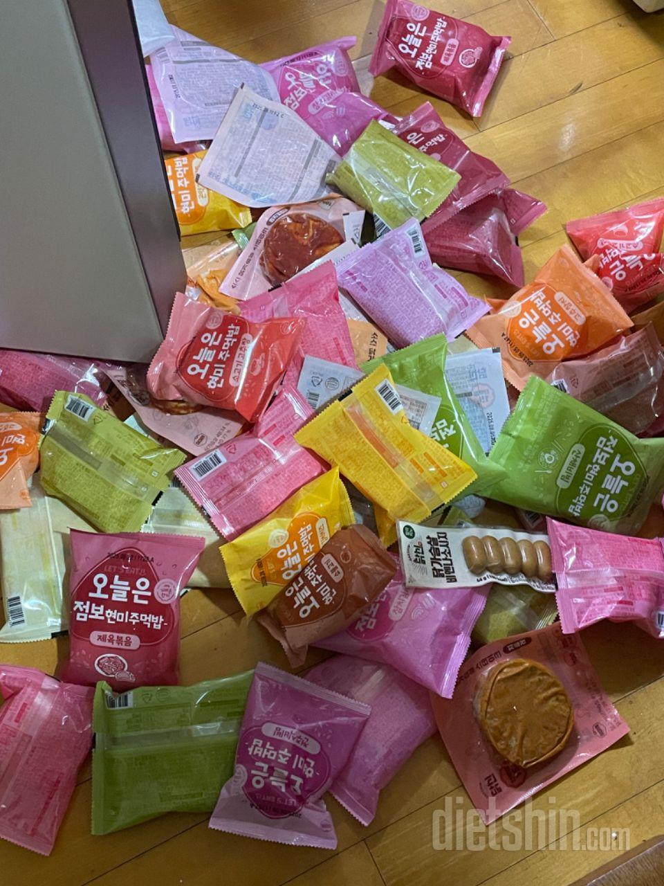 매번 다 먹으면 새로 주문해요! 간단