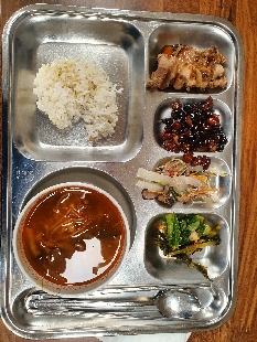 10월 27일( 저녁식사 357kcal)