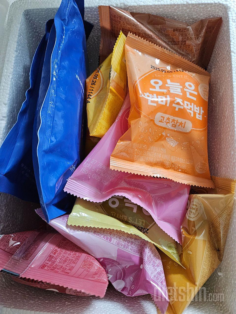 여러가지 맛이 있어서 골라먹는 재미가