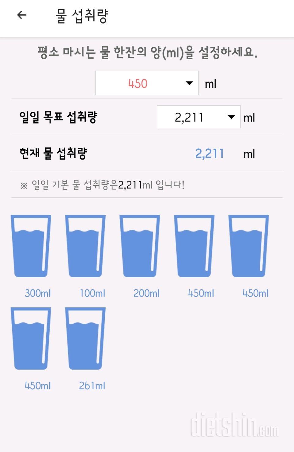 30일 하루 2L 물마시기36일차 성공!