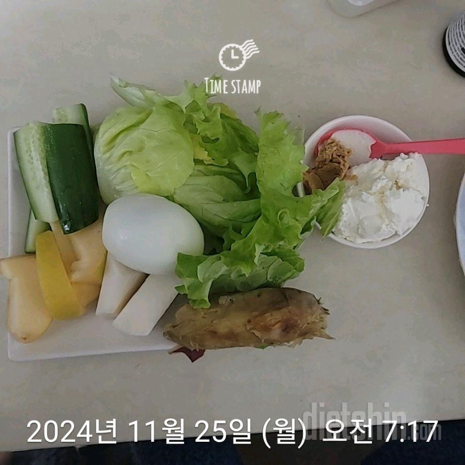 7일 하루 1끼 야채먹기542일차 성공!