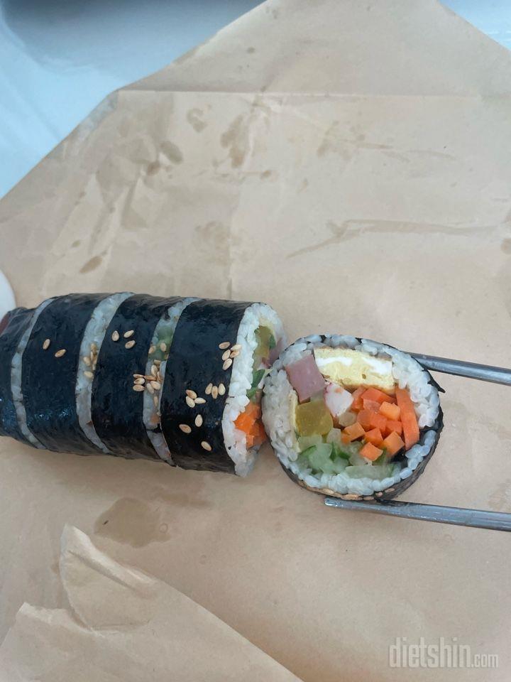 김밥 한 줄은 살이 찔까요?