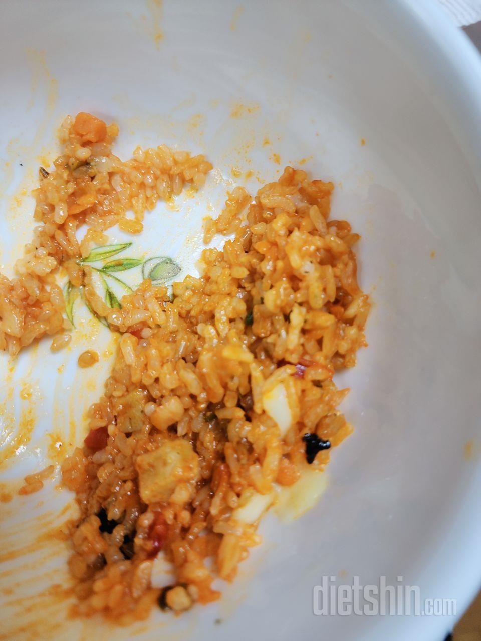떡볶이맛 곤약밥인데 맛있어요