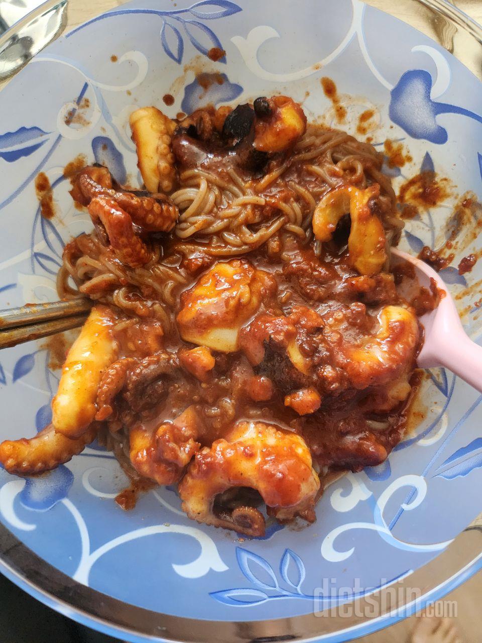 쭈꾸미+비빔냉면 이조합으로 매주 행복