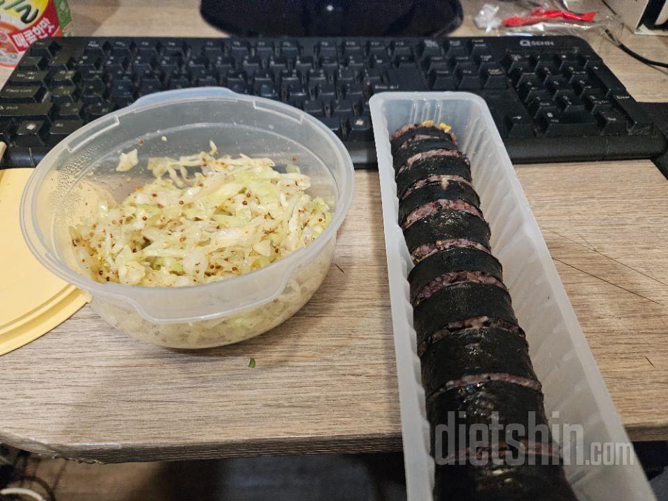 식단관리가 편해졌어요. 양배추라페 이
