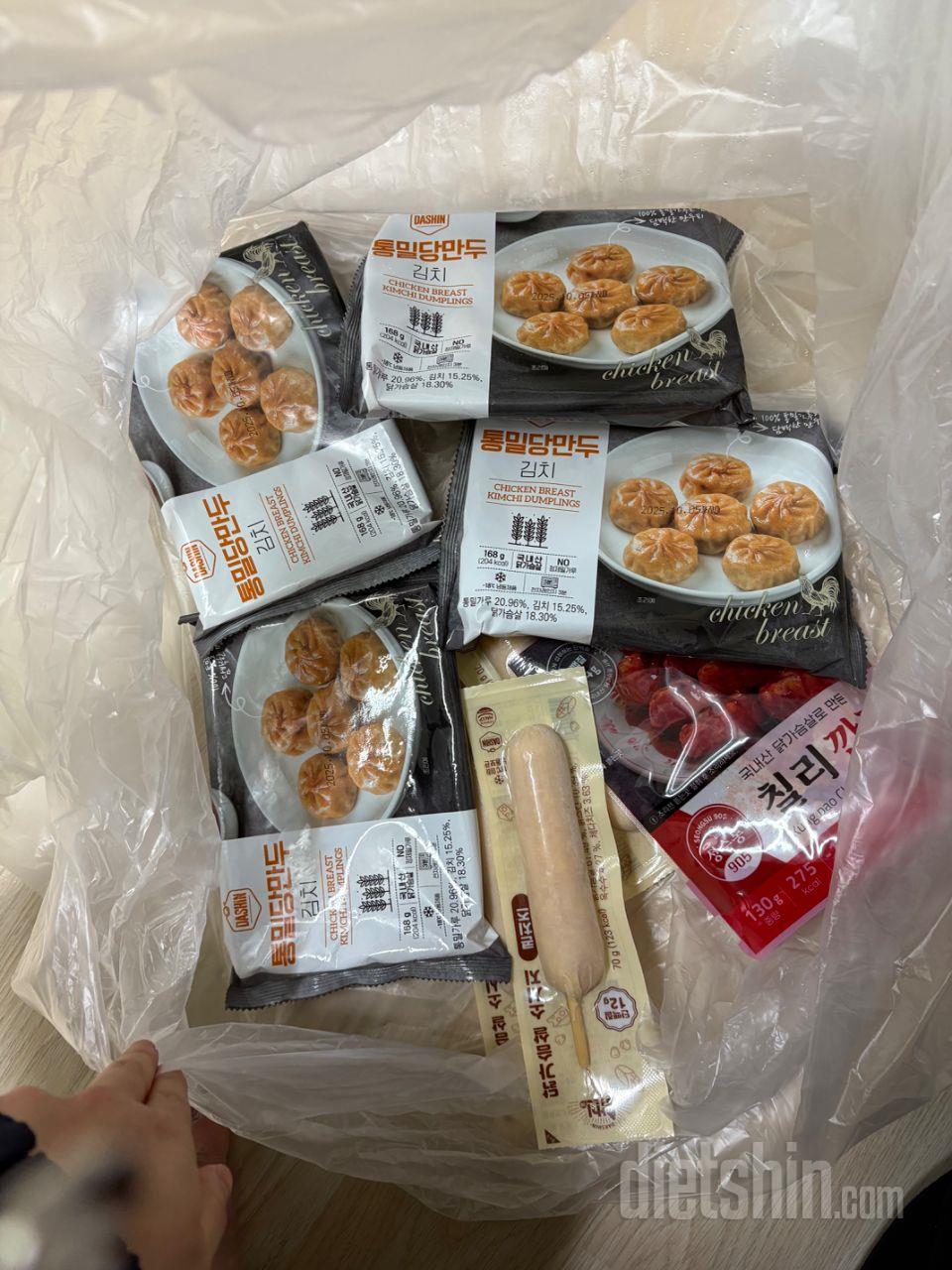 칠리깐풍기 받아서 바로 먹어봤는데 진