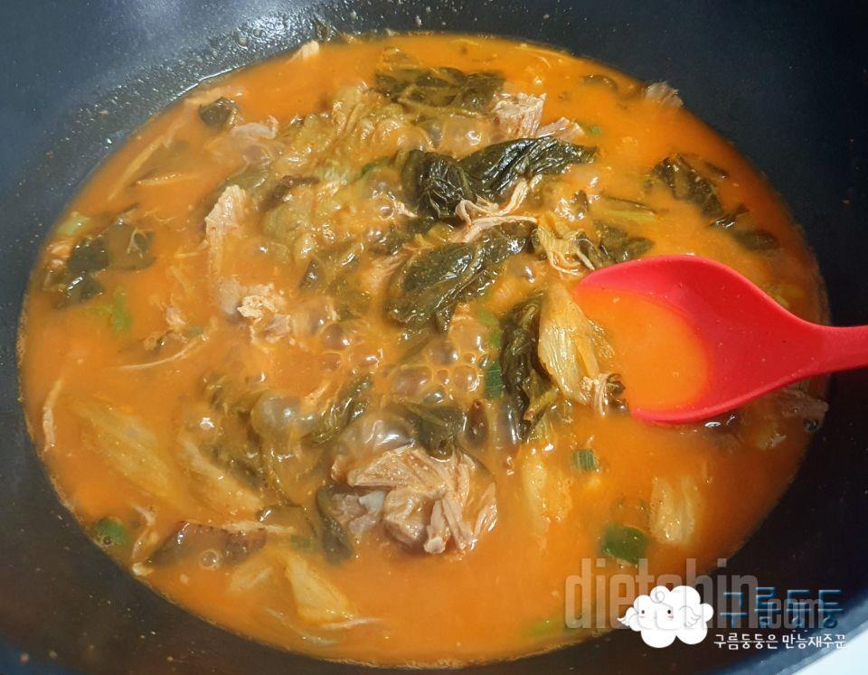 국물까지 220kcal 넘 좋아요!