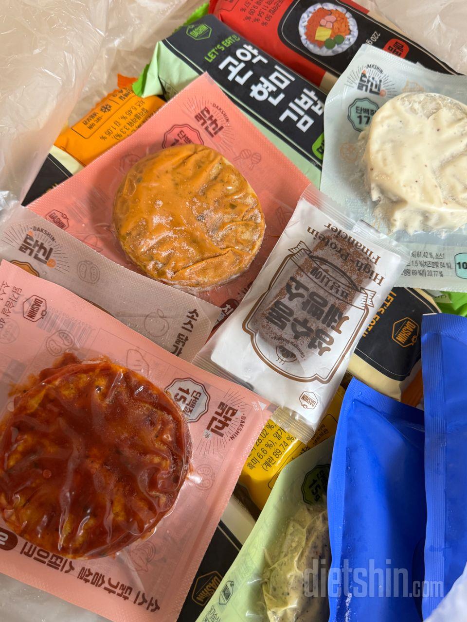 다신샵 닭가슴살이 젤 맛있는 것 같아