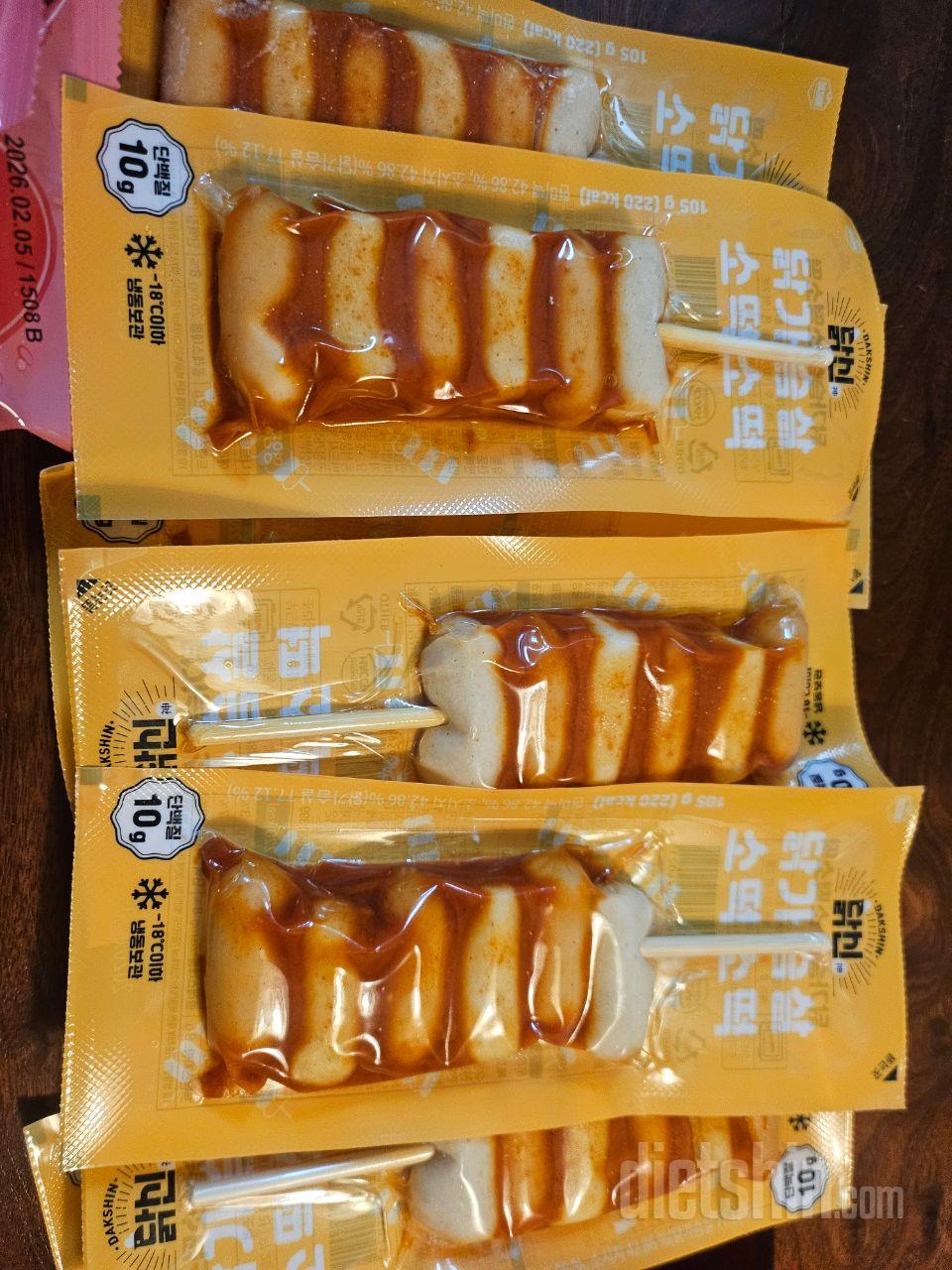 와~~가장좋아하는 소떡소떡 칼로리 걱