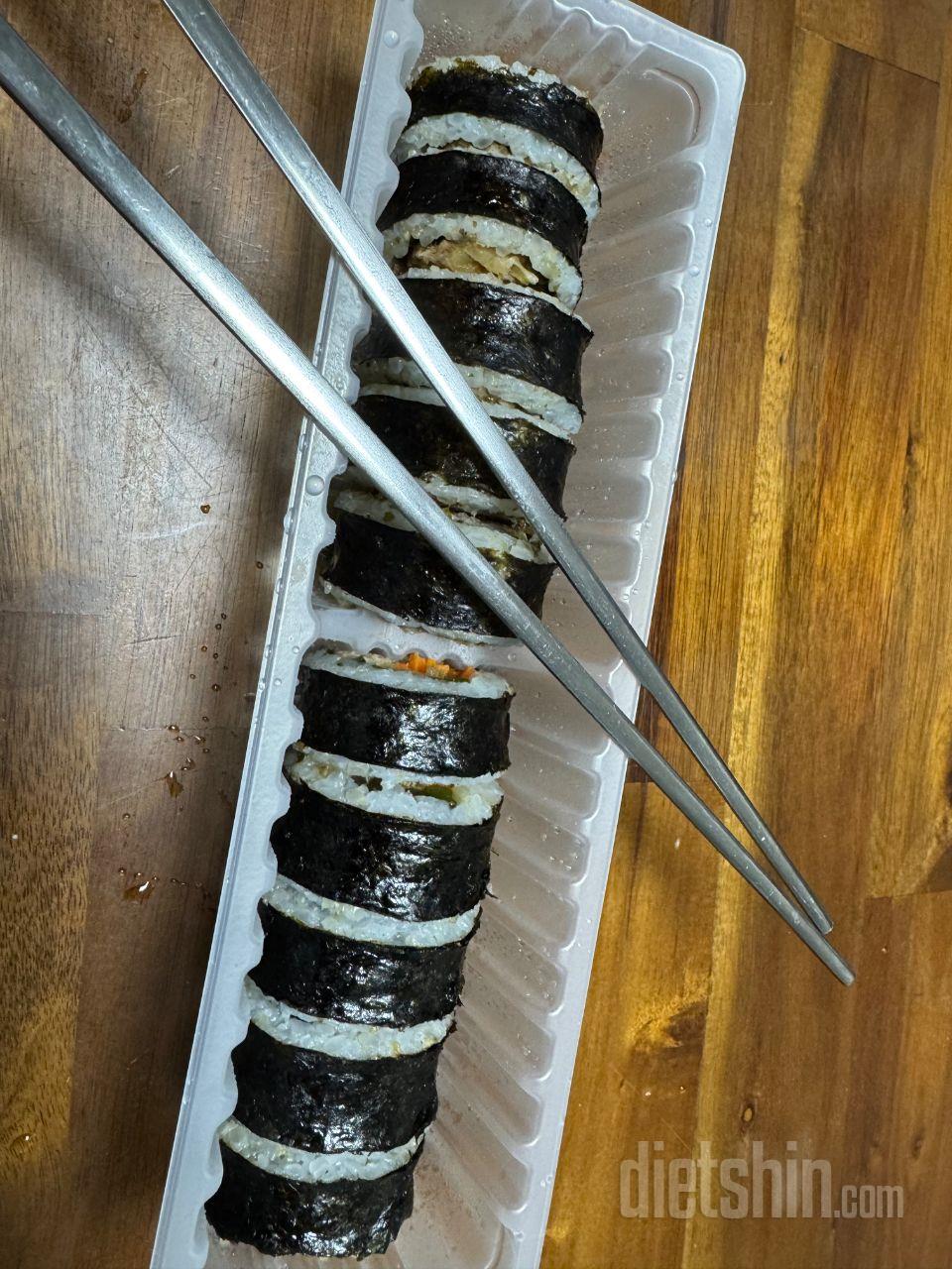 볶음밥보다 김밥이 진짜 간편하고 맛있