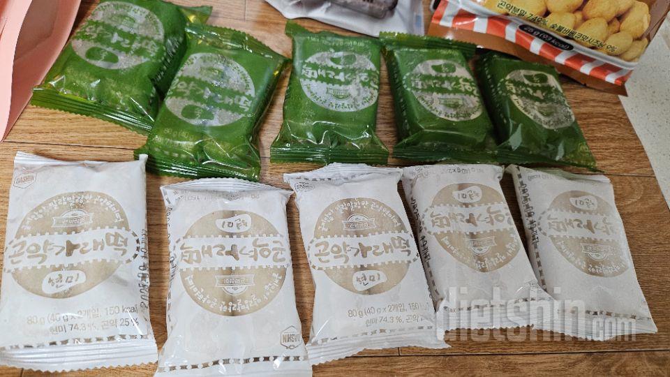 떡이 가끔 먹고 싶은데 곤약이라해서