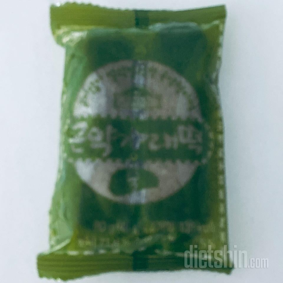 곤약 가래떡 쑥맛은 실온해동해도 쫀득