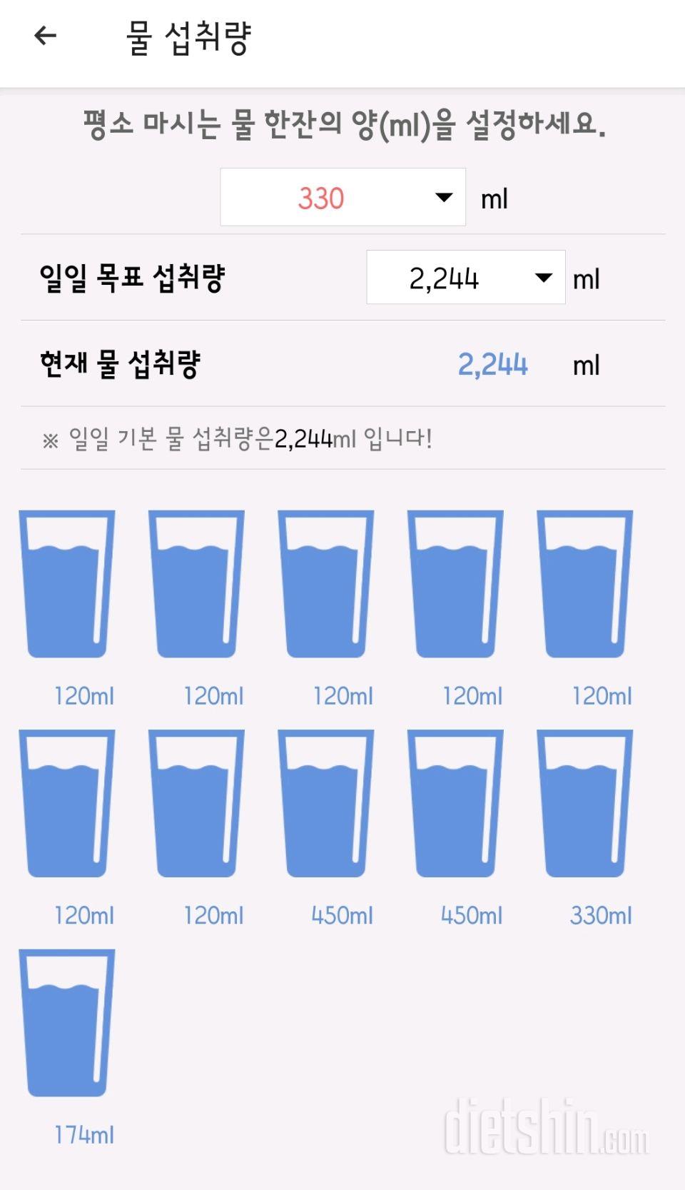 30일 하루 2L 물마시기3일차 성공!