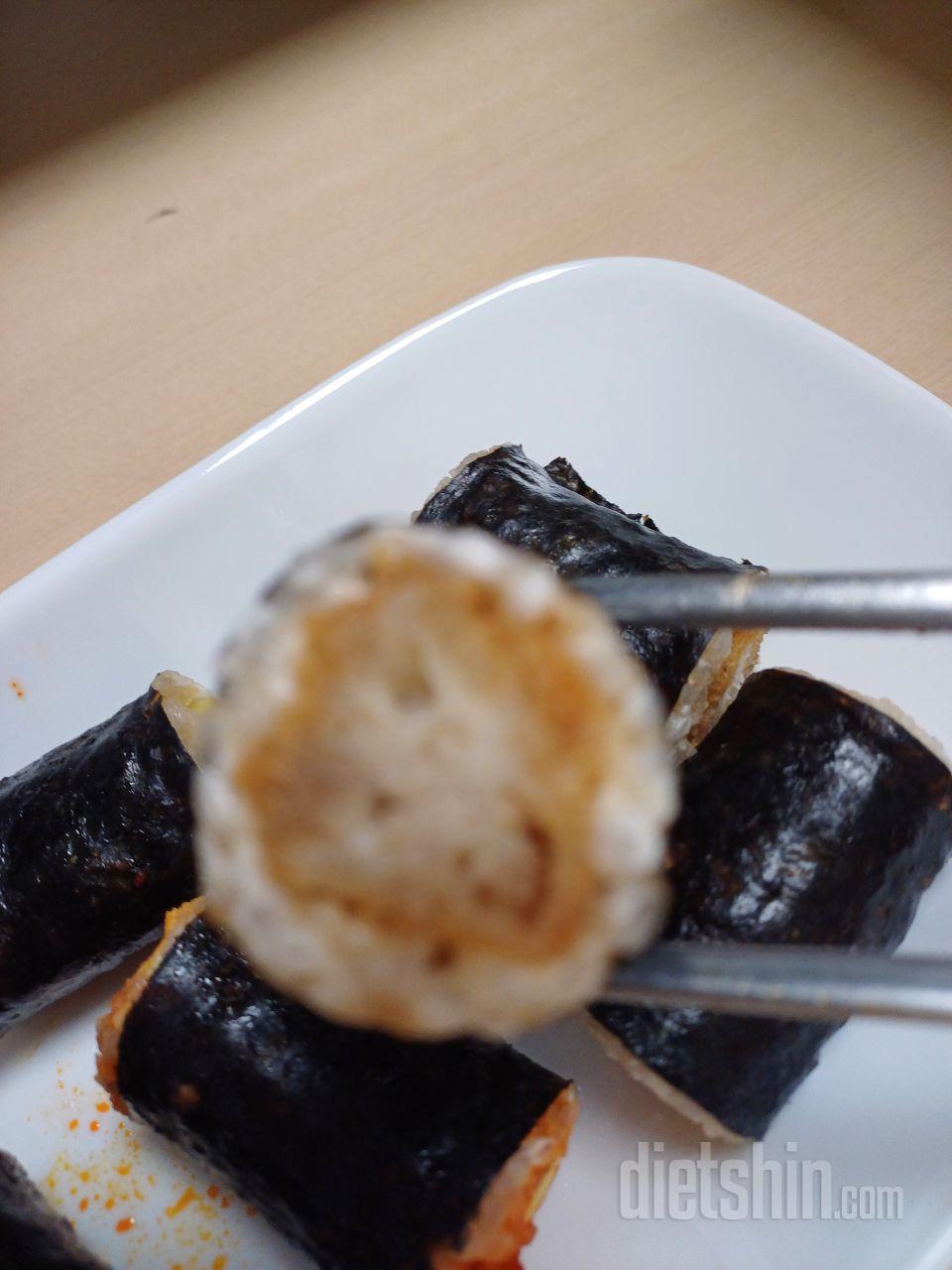 꼬마김밥 맛별로 시켜서 먹어봤는데 맛