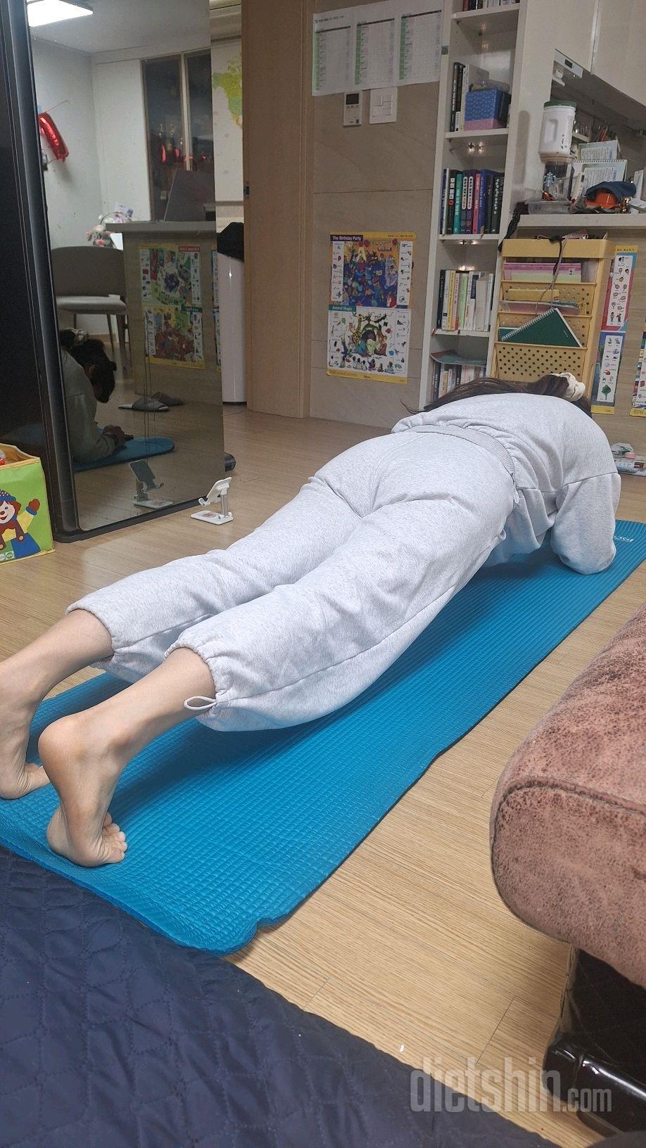 30일 플랭크8일차 성공!