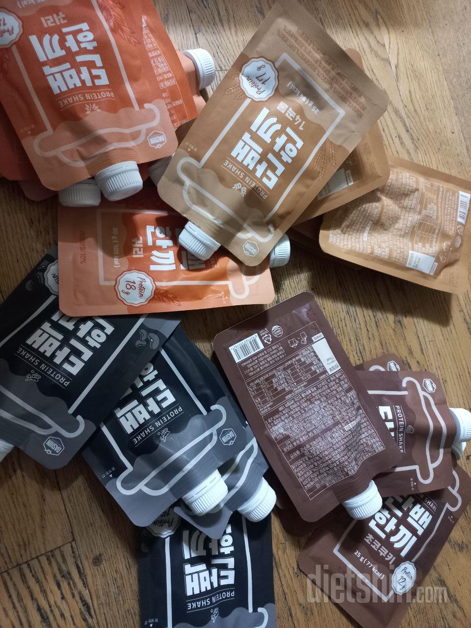 잘 먹고 있어요
4가지 다 맛있고 단