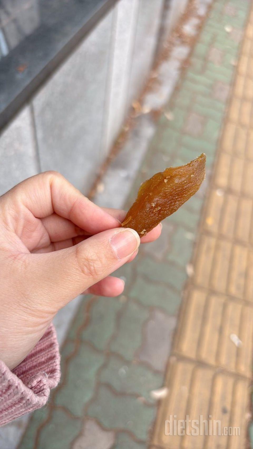 딱딱한 고구마가 아닌 촉촉한 고구마에