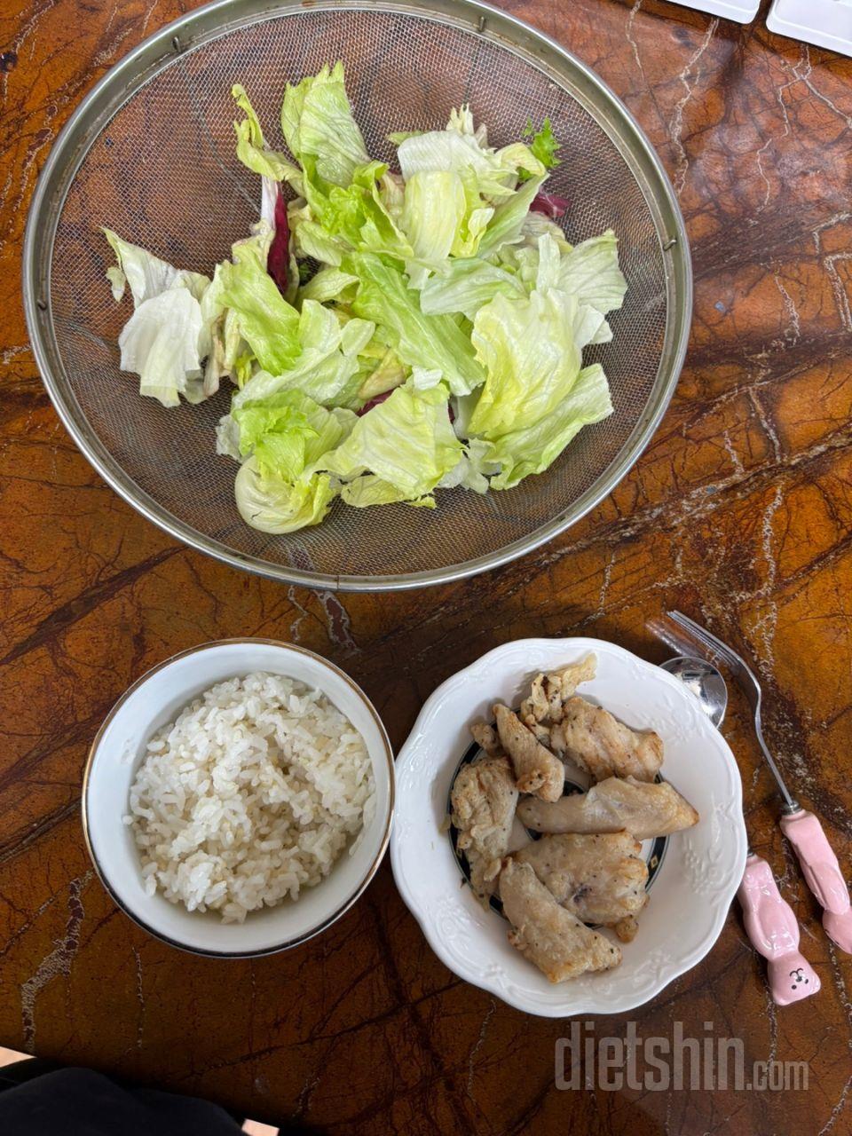 식단은 기본적으로 단백질 100g 야
