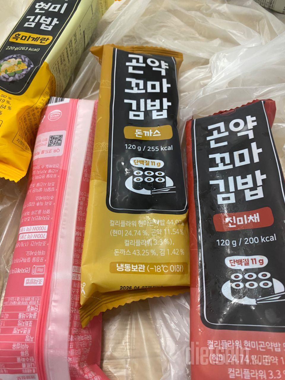건강관리를 위해 저당 음식들이 필요했