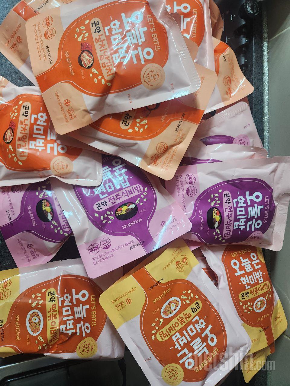 종류대로 다 먹어보고 제 입맛에 맛있