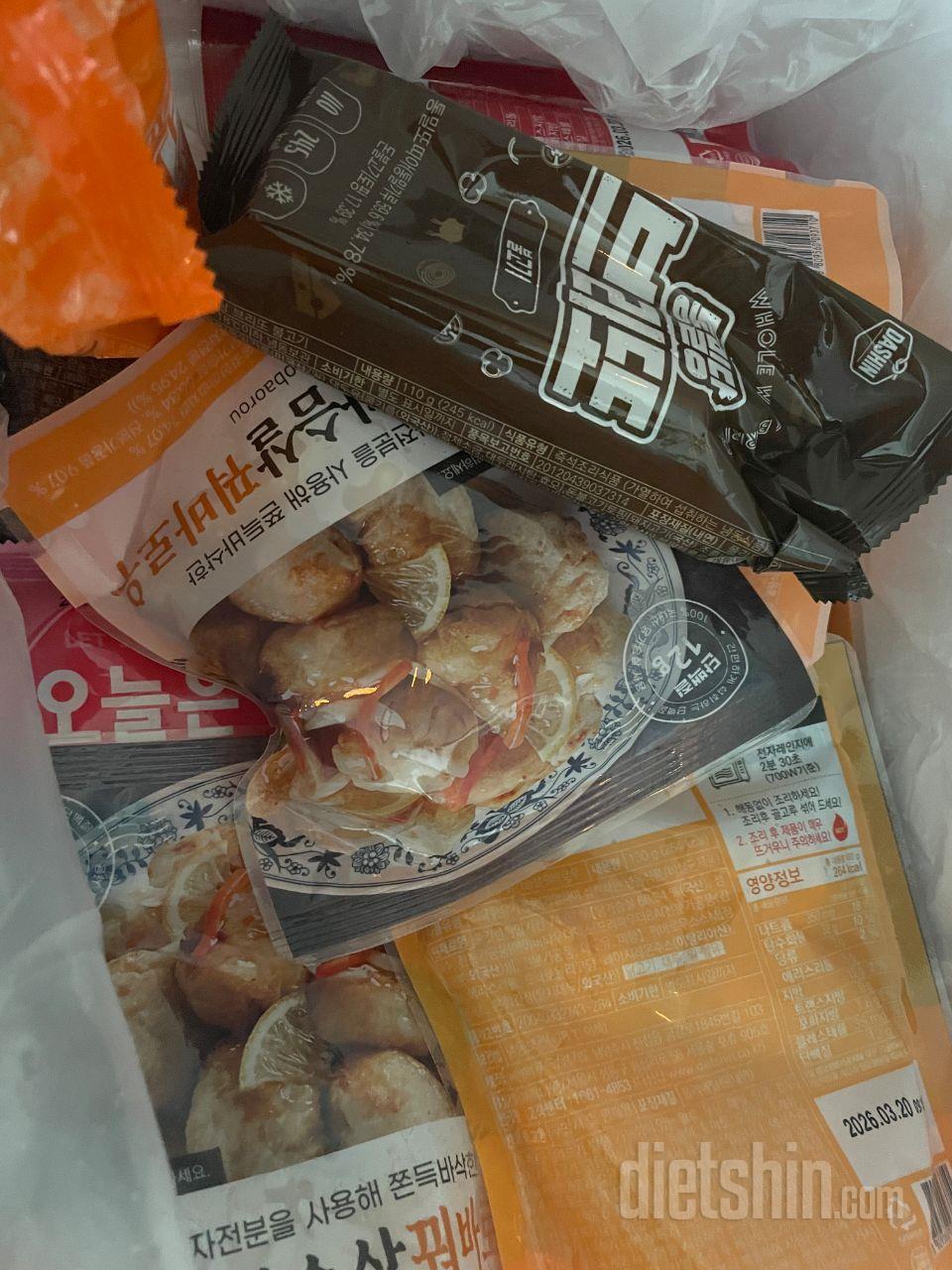 꿔바로우는 쫄깃하고 맛있네요!! 다이