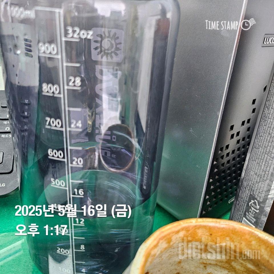 30일 하루 2L 물마시기6일차 성공!