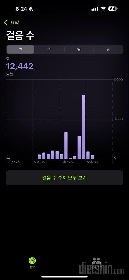 30일 만보 걷기8일차 성공!
