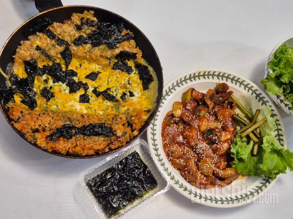 다신샵 제품으로 맛있게 요리해서 치즈