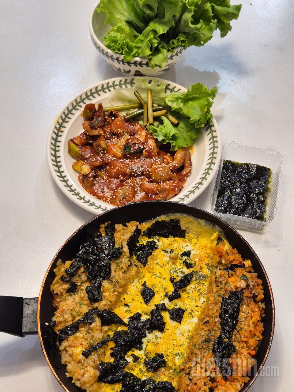 다신샵 제품으로 맛있게 요리해서 치즈