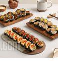 너무 맛있게 먹고있는 김밥이에요~~