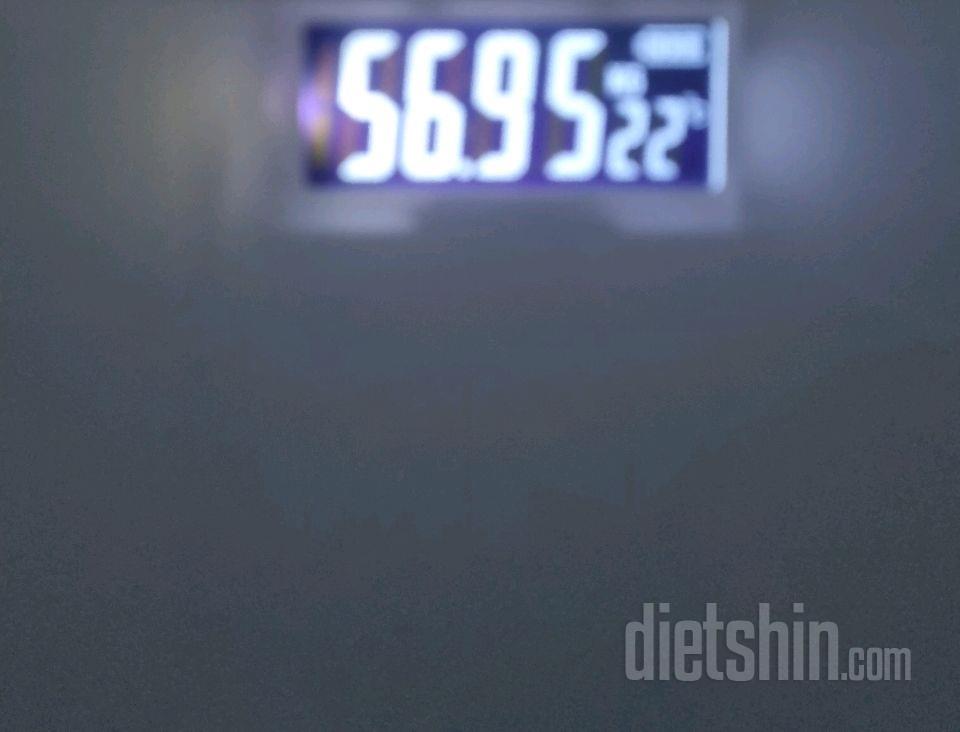7일 아침 몸무게 재기12일차 성공!