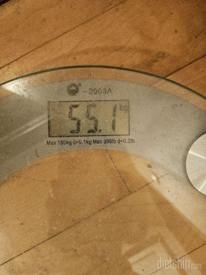 7일 아침 몸무게 재기15일차 성공!