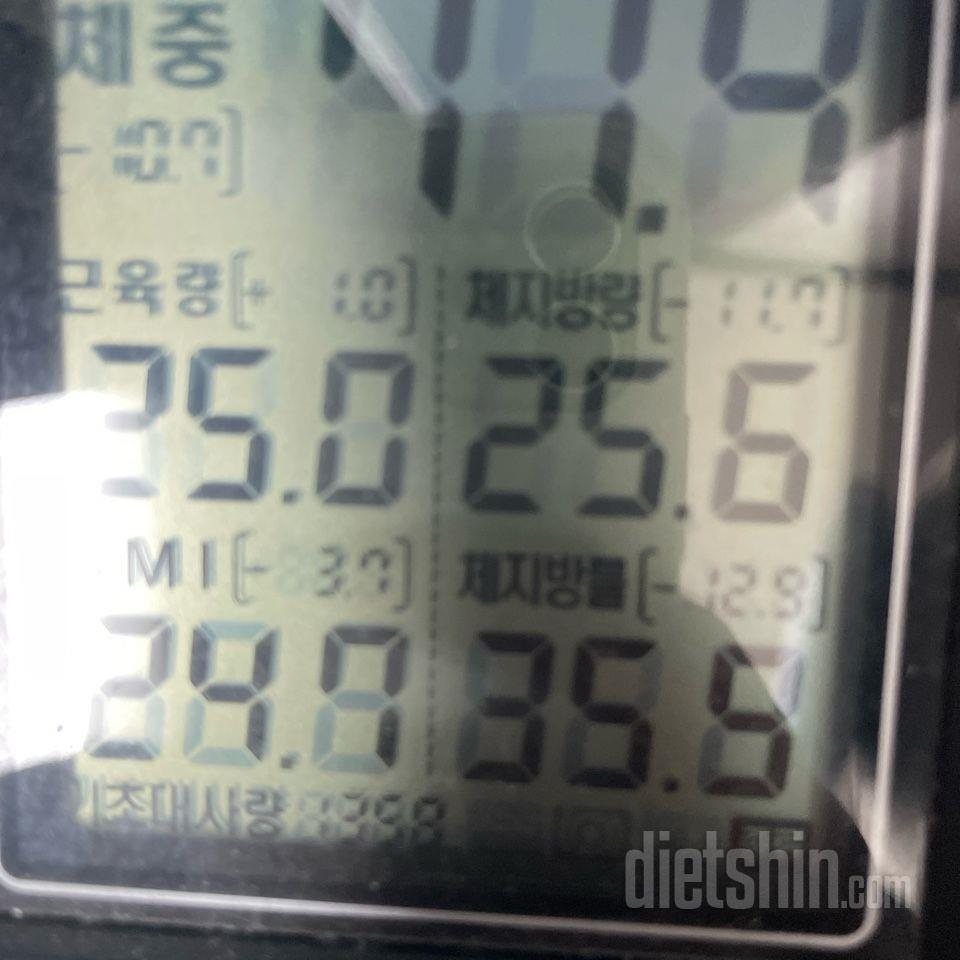 7일 아침 몸무게 재기67일차 성공!