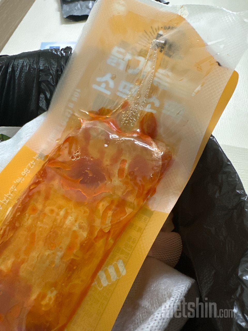 다먹고 없어요 뚝딱!
떡이 진짜 쫄깃