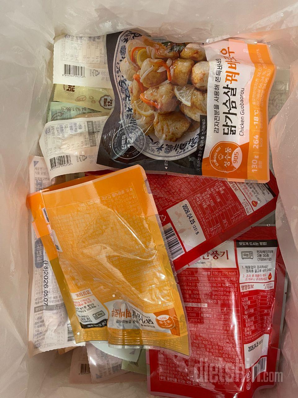 여러개 샀어요 닭가슴살은 원래부터 좋