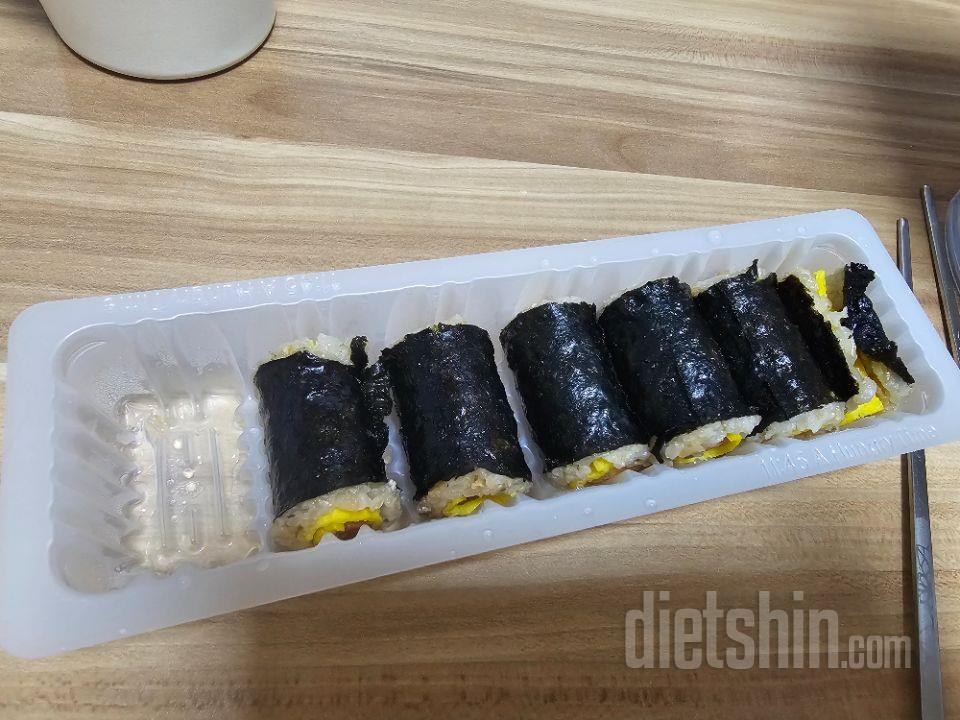 곤약꼬마김밥 아니었으면 저 다이어트