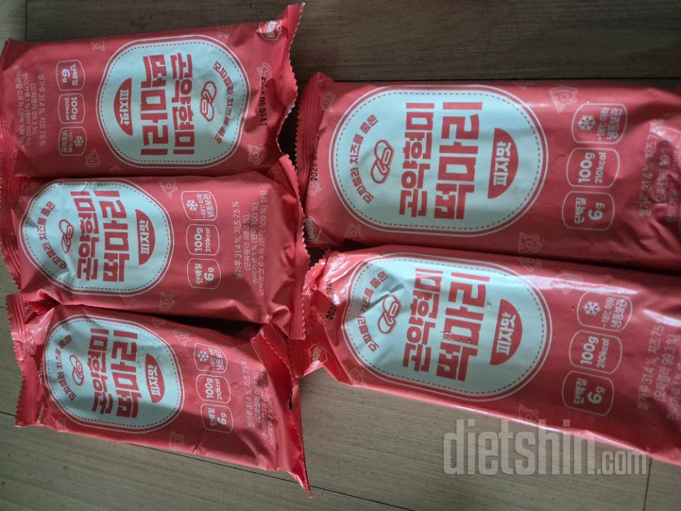전 3가지 맛중 피자맛이 제일 맛있었