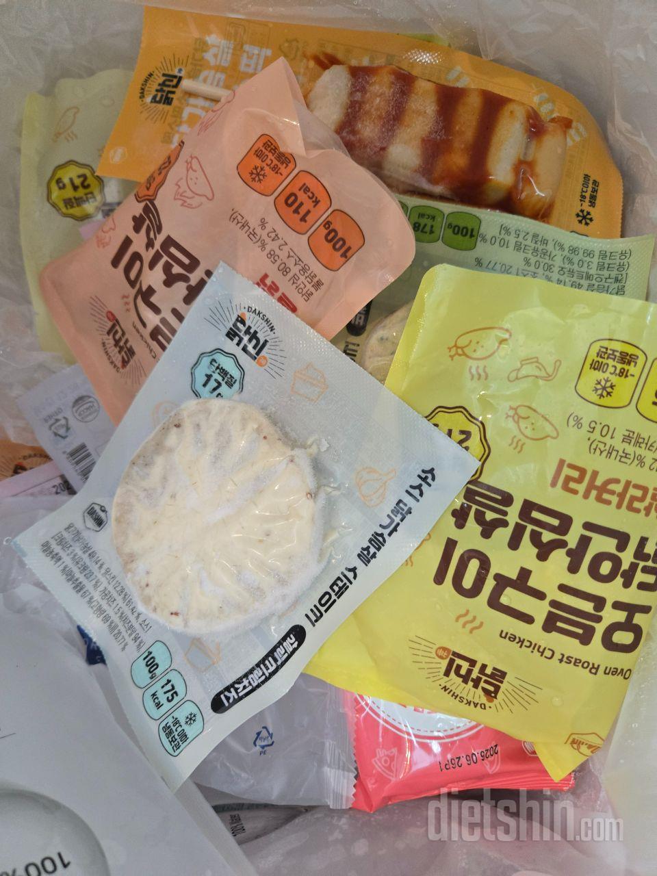 닭안심은 몇 번 재구매해서 먹었고 이