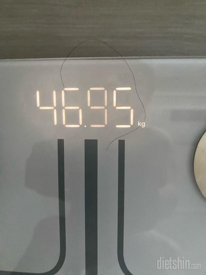 7일 아침 몸무게 재기83일차 성공!