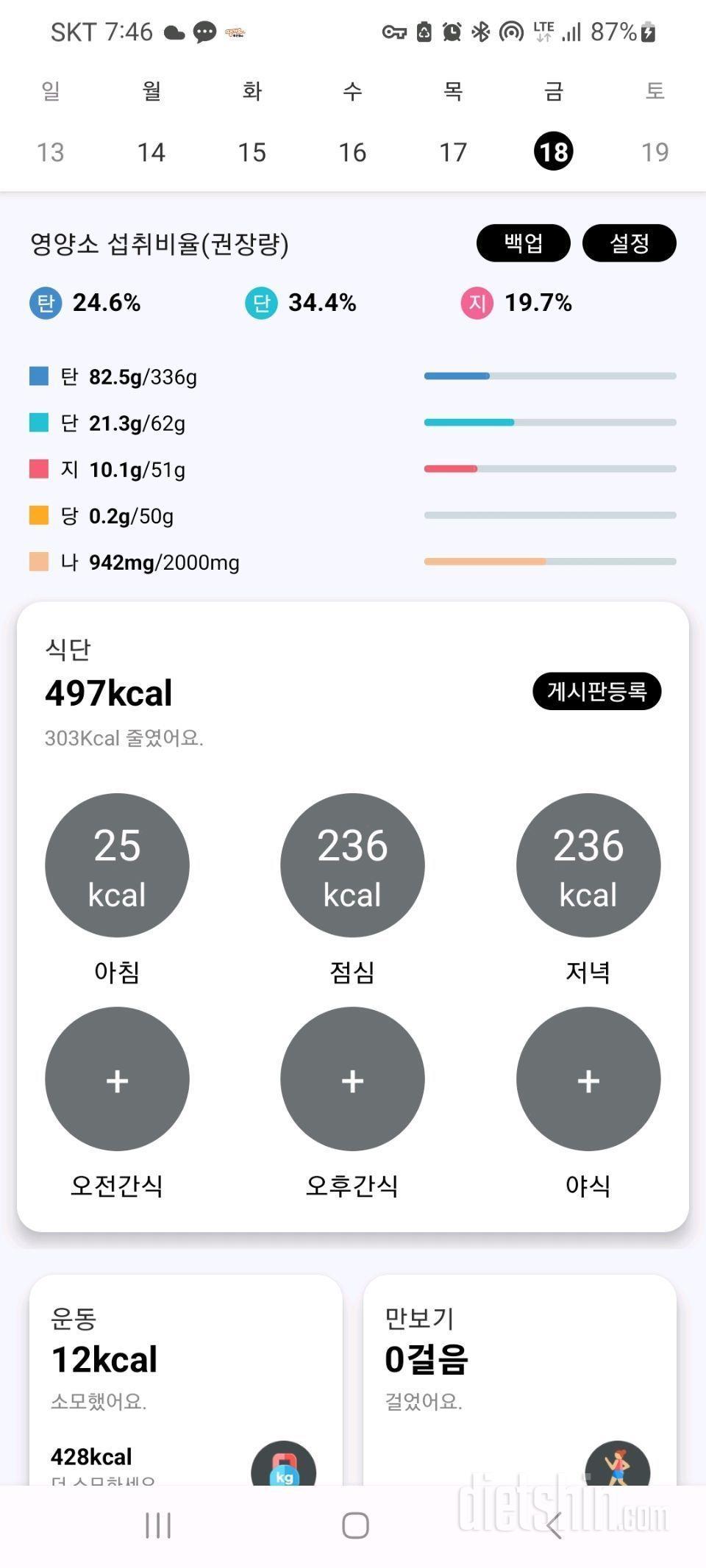 32일차 다이어트